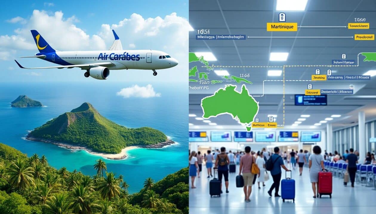 découvrez les avantages des vols directs et des vols avec escale proposés par air caraïbes pour la martinique. comparez les options, tarifs et temps de trajet pour choisir le vol qui vous convient le mieux.