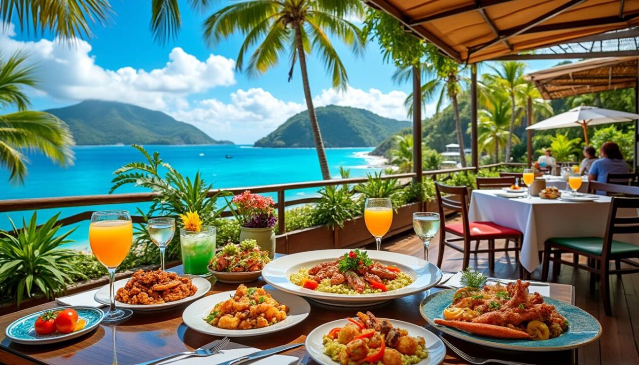 découvrez les meilleures tables en martinique ! que vous soyez en quête de délices créoles, de fruits de mer frais ou de cuisine internationale, cette sélection de restaurants met en avant le meilleur de la gastronomie martiniquaise. savourez des expériences culinaires uniques dans un cadre idyllique !