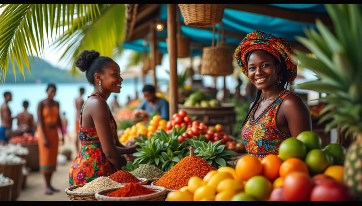 plongez au cœur des marchés locaux en martinique et vivez une expérience authentique de la vie martiniquaise entre saveurs créoles, artisanat traditionnel et rencontres chaleureuses.
